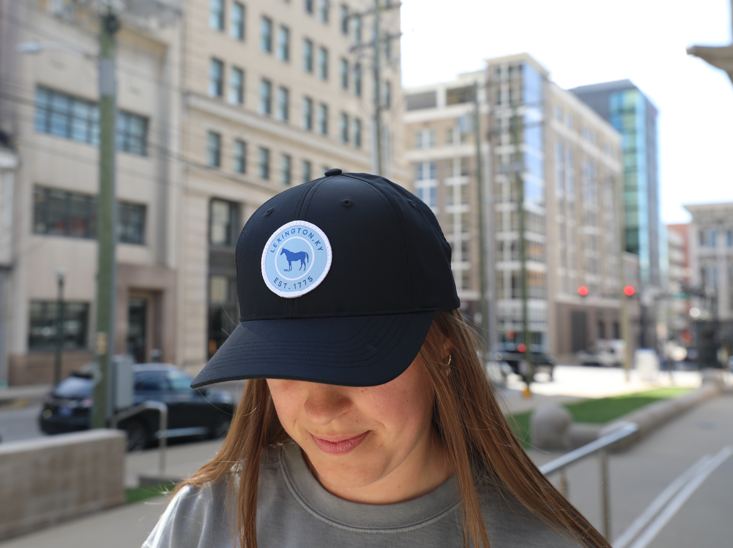 Circle Patch Hat