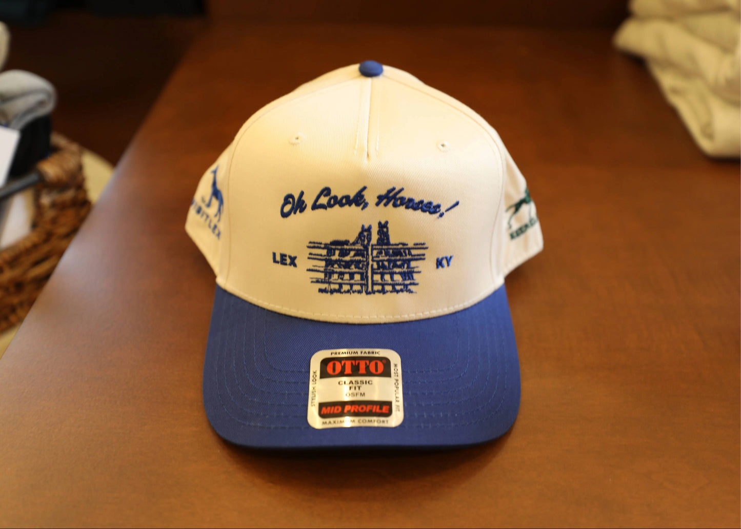 Oh Look Horses Structured Hat