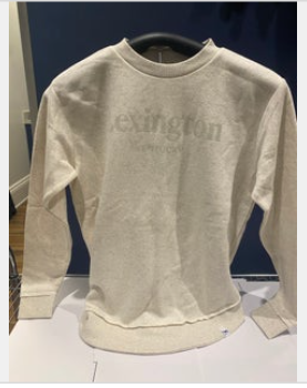 Sweatshirt- Cream, Ladies fit