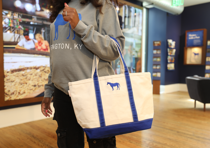 The Blue Horse Tote Bag