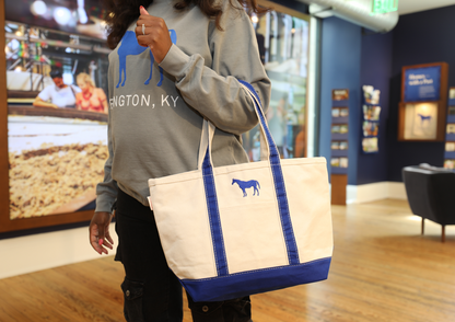 The Blue Horse Tote Bag