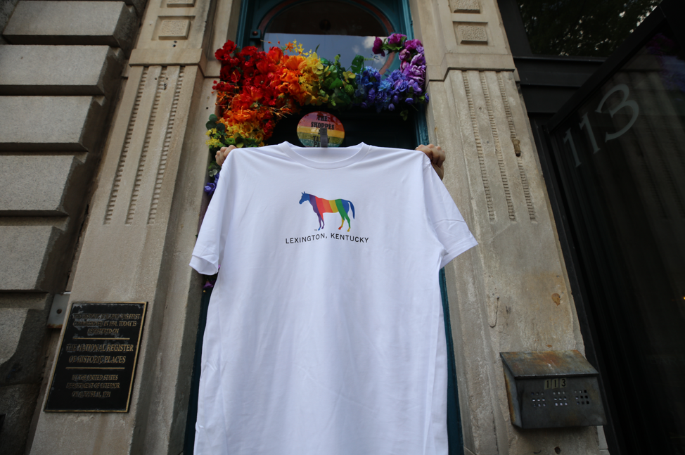 Rainbow Horse White Shirt