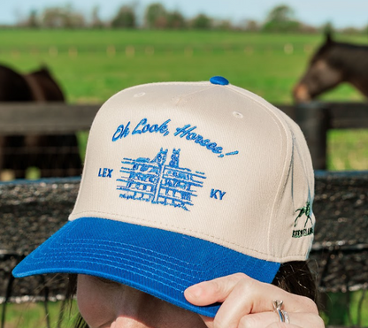 Oh Look Horses Structured Hat