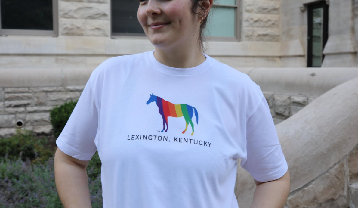 Rainbow Horse White Shirt